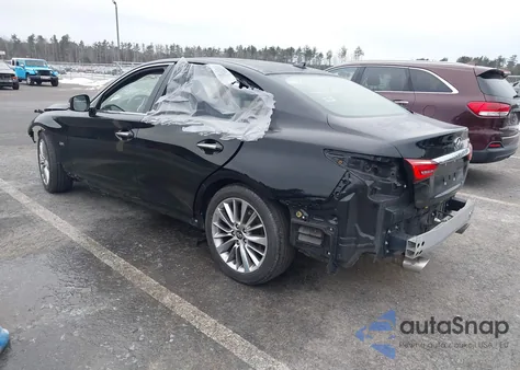 2018 Infiniti Q50 2.0T Luxe z USA, uszkodzony, nr VIN JN1CV7AP8JM240042
